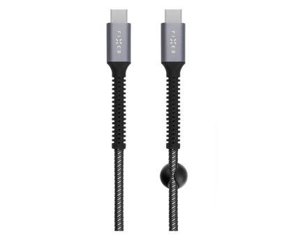 Kabel FIXED Armor Kabel USB-C/USB-C 2 m 240W szary FIXDA-CC2-GR